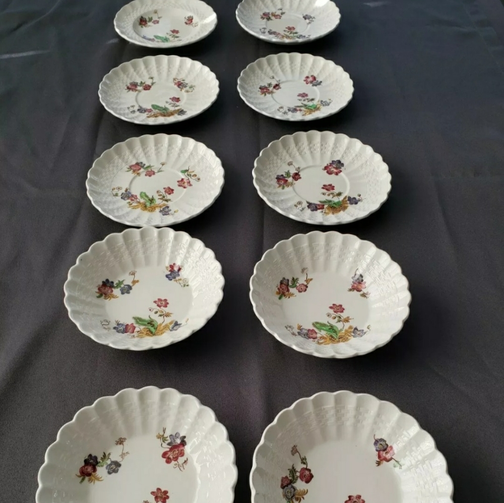 Copeland Spode Wickerlane Set Made in England with freebies! - Picture 2 of 8